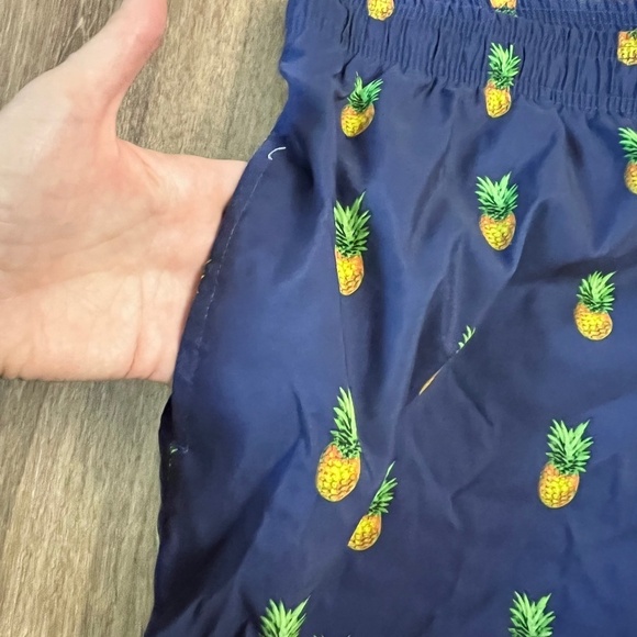 Maamgic Navy Pineapple Swim Trunks/Swimsuit Sz XXL - Picture 8 of 8